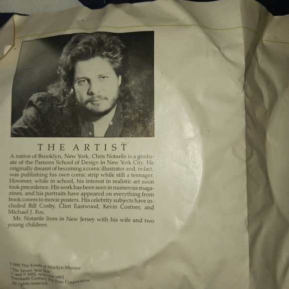 1st Edition Marilyn Monroe collectors plate 7 year Itch Delphi Limited edition - Picture 5 of 5